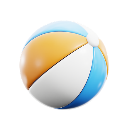 Beach Ball  3D Icon