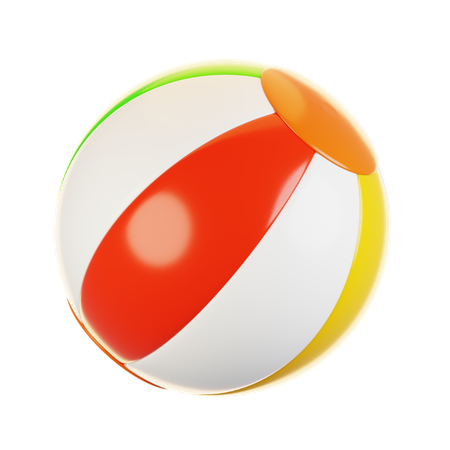 Beach ball  3D Icon