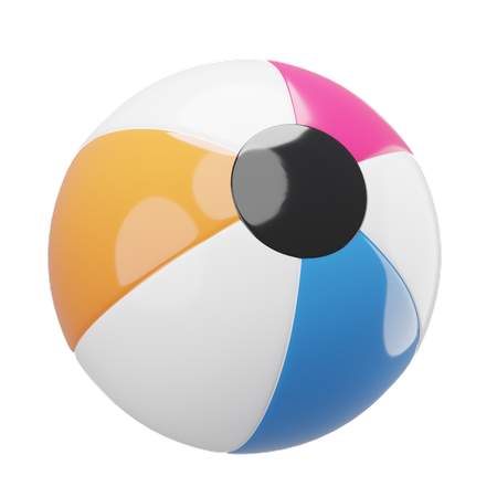 Beach Ball  3D Icon