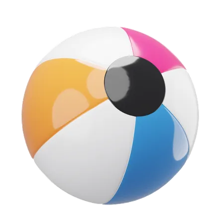 Beach Ball  3D Icon