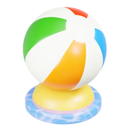 Beach Ball  3D Icon