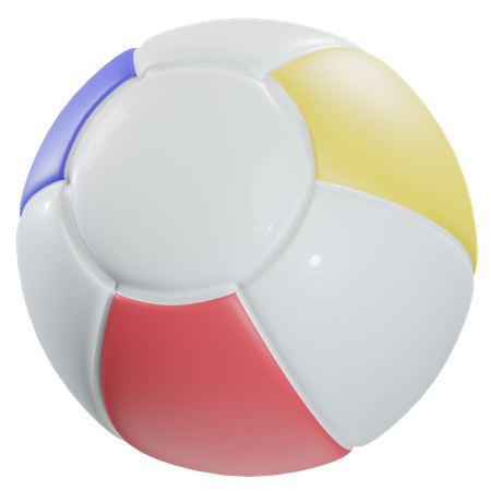 BEACH BALL  3D Icon