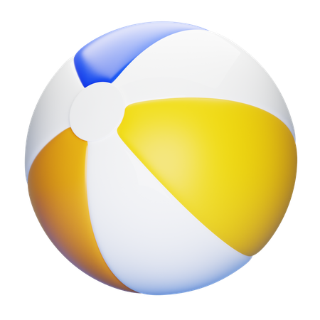 Beach Ball  3D Icon