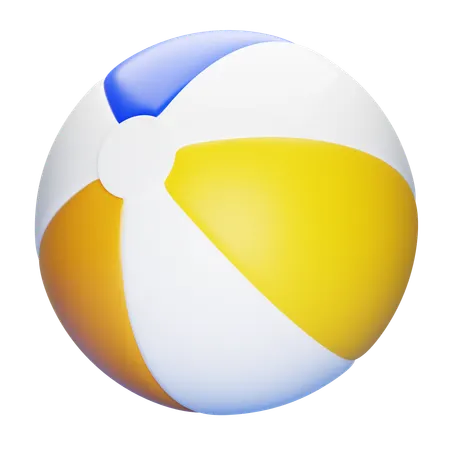 Beach Ball  3D Icon