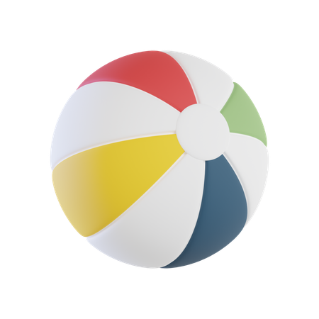 Beach Ball  3D Icon