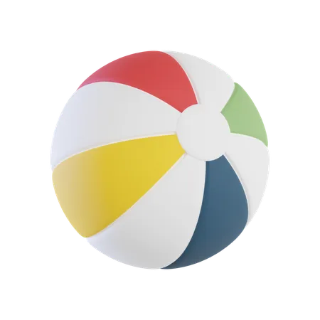 Beach Ball  3D Icon