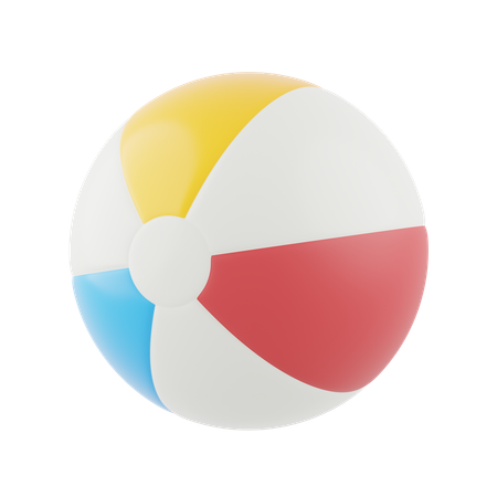 Beach Ball  3D Icon