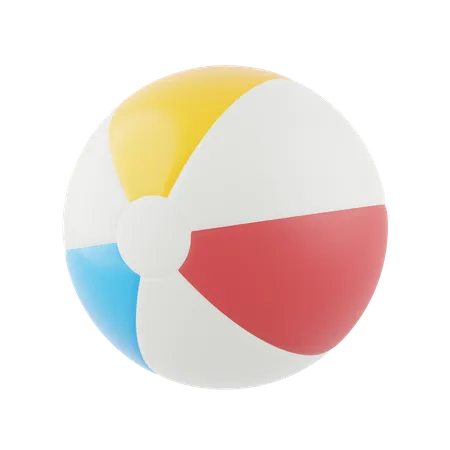 Beach Ball  3D Icon