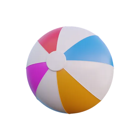 Beach Ball  3D Icon