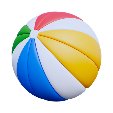 Beach Ball  3D Icon