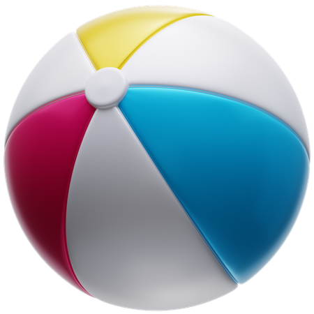 Beach Ball  3D Icon