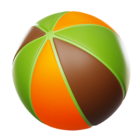 Beach Ball  3D Icon