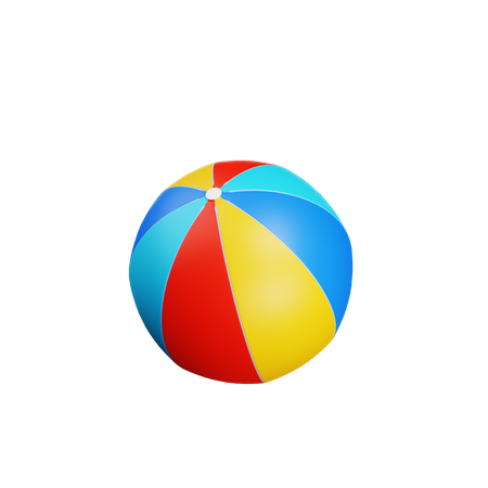 Beach Ball  3D Icon