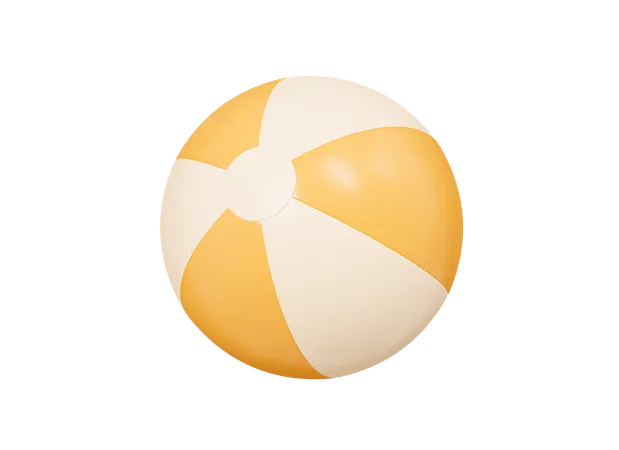 Beach Ball  3D Icon