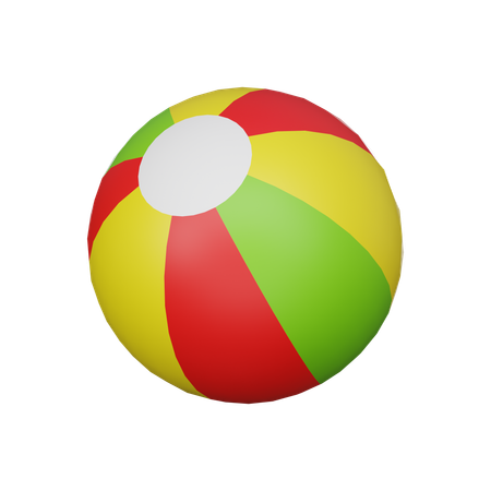 Beach Ball  3D Icon