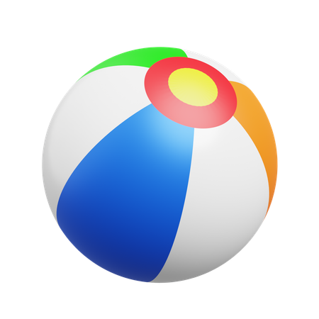 Beach Ball  3D Icon