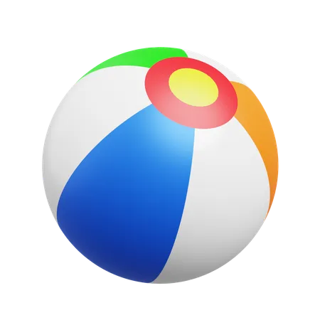 Beach Ball  3D Icon