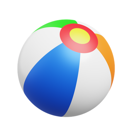 Beach Ball  3D Icon