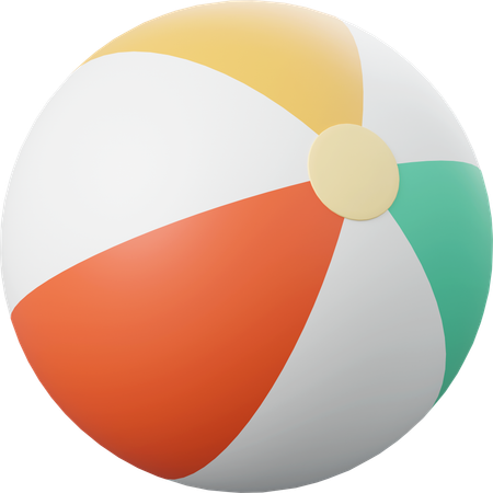 Beach Ball  3D Icon