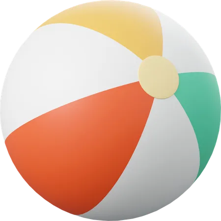 Beach Ball  3D Icon