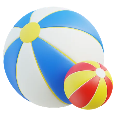 Beach Ball  3D Icon