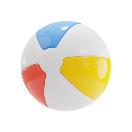 Beach Ball  3D Icon