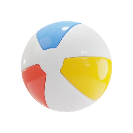 Beach Ball  3D Icon