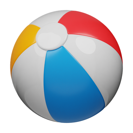 Beach Ball  3D Icon