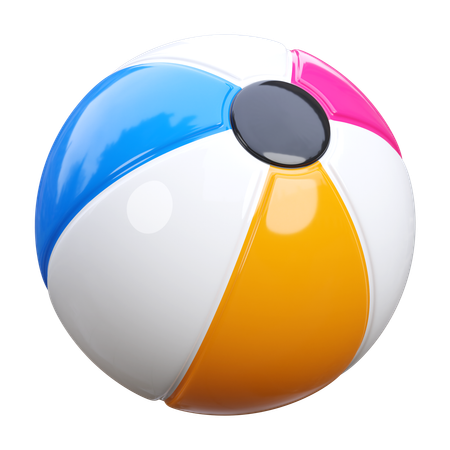 Beach Ball  3D Icon