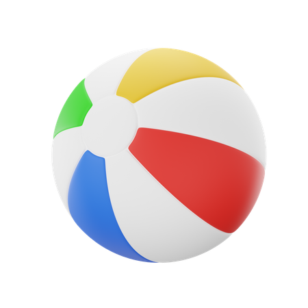 Beach Ball  3D Icon