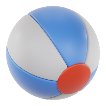 Beach Ball  3D Icon