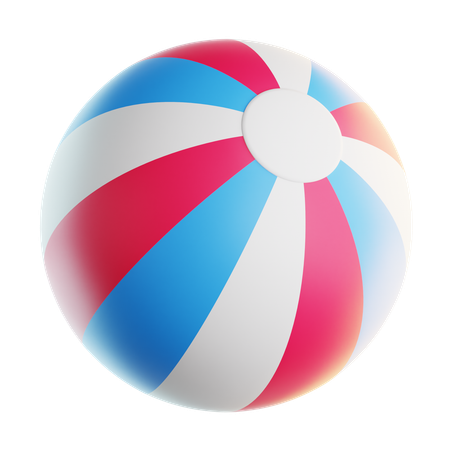 Beach Ball  3D Icon