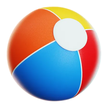 Beach Ball  3D Icon