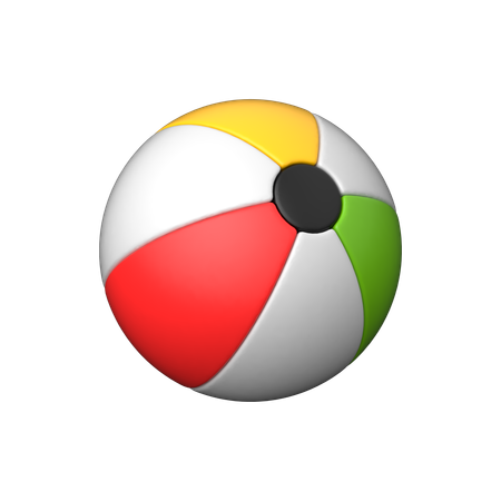 Beach Ball  3D Icon