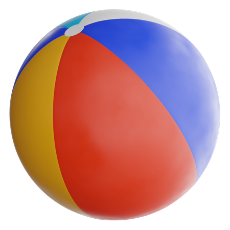 Beach Ball  3D Icon