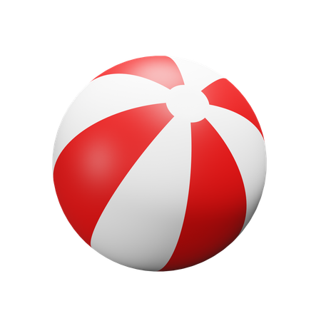 Beach Ball  3D Icon