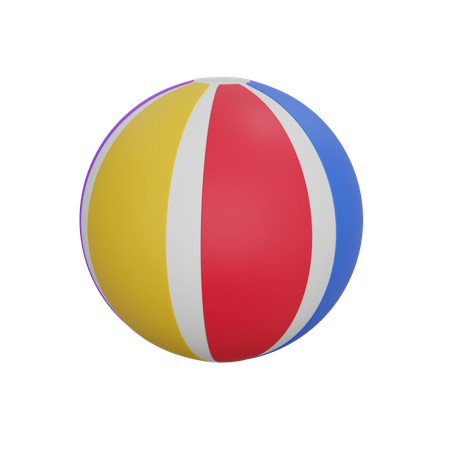 Beach Ball  3D Icon