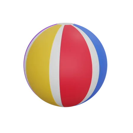 Beach Ball  3D Icon