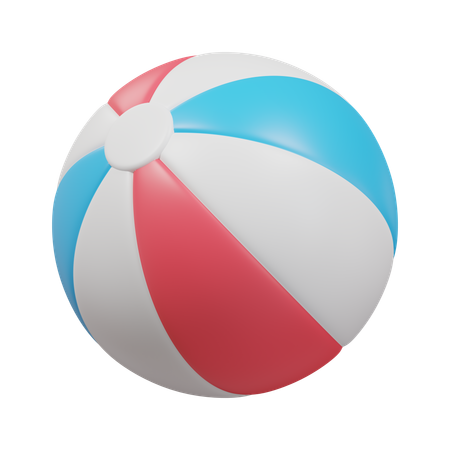 Beach Ball  3D Icon