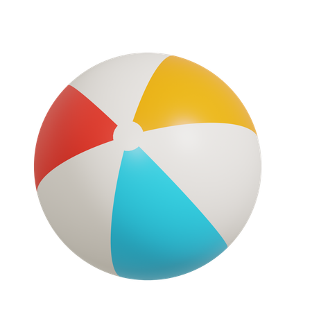 Beach Ball  3D Icon