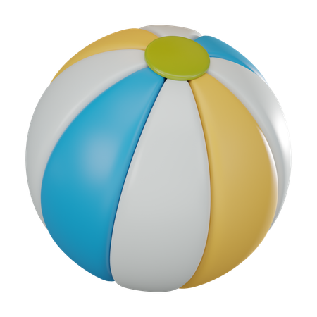 Beach Ball  3D Icon