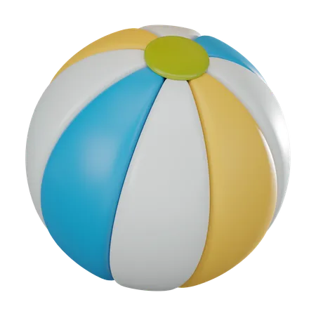 Beach Ball  3D Icon