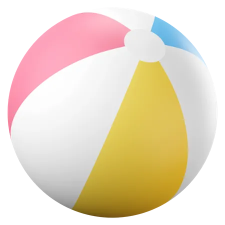 Beach ball  3D Icon