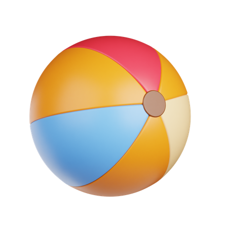 Beach Ball  3D Icon