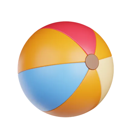 Beach Ball  3D Icon