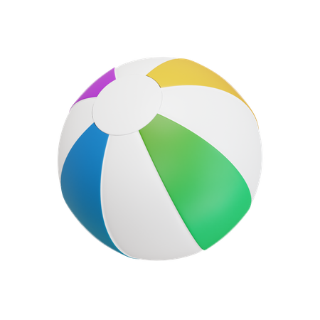 Beach Ball  3D Icon