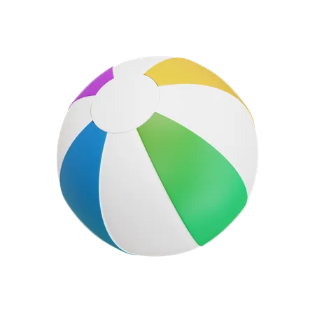 Beach Ball  3D Icon