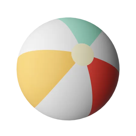 Beach Ball  3D Icon