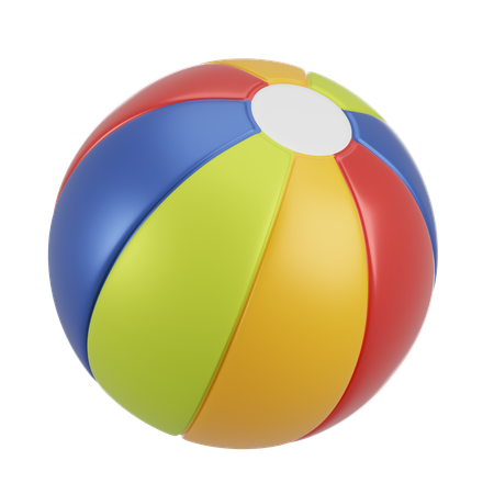 Beach Ball  3D Icon