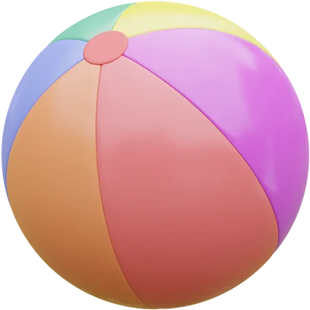 Beach Ball  3D Icon